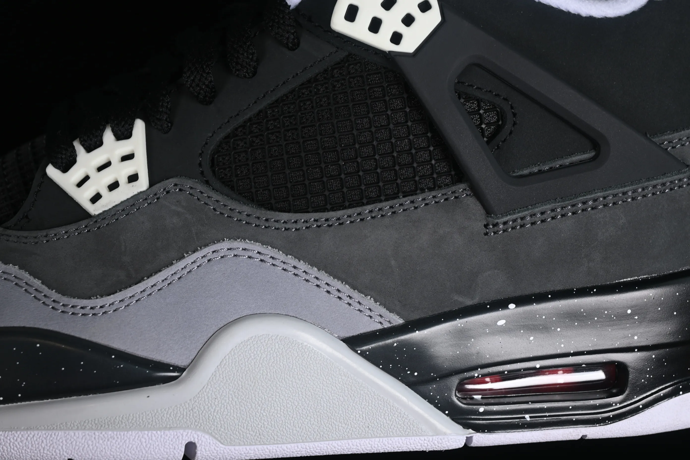 All categories Air Jordan Jordan series basketball shoes Air Jordan 4 GX foreign trade version Air Jordan 4 Georgetown Fear Pack AJ4 Joe 4 Fear Oreo 626969-030